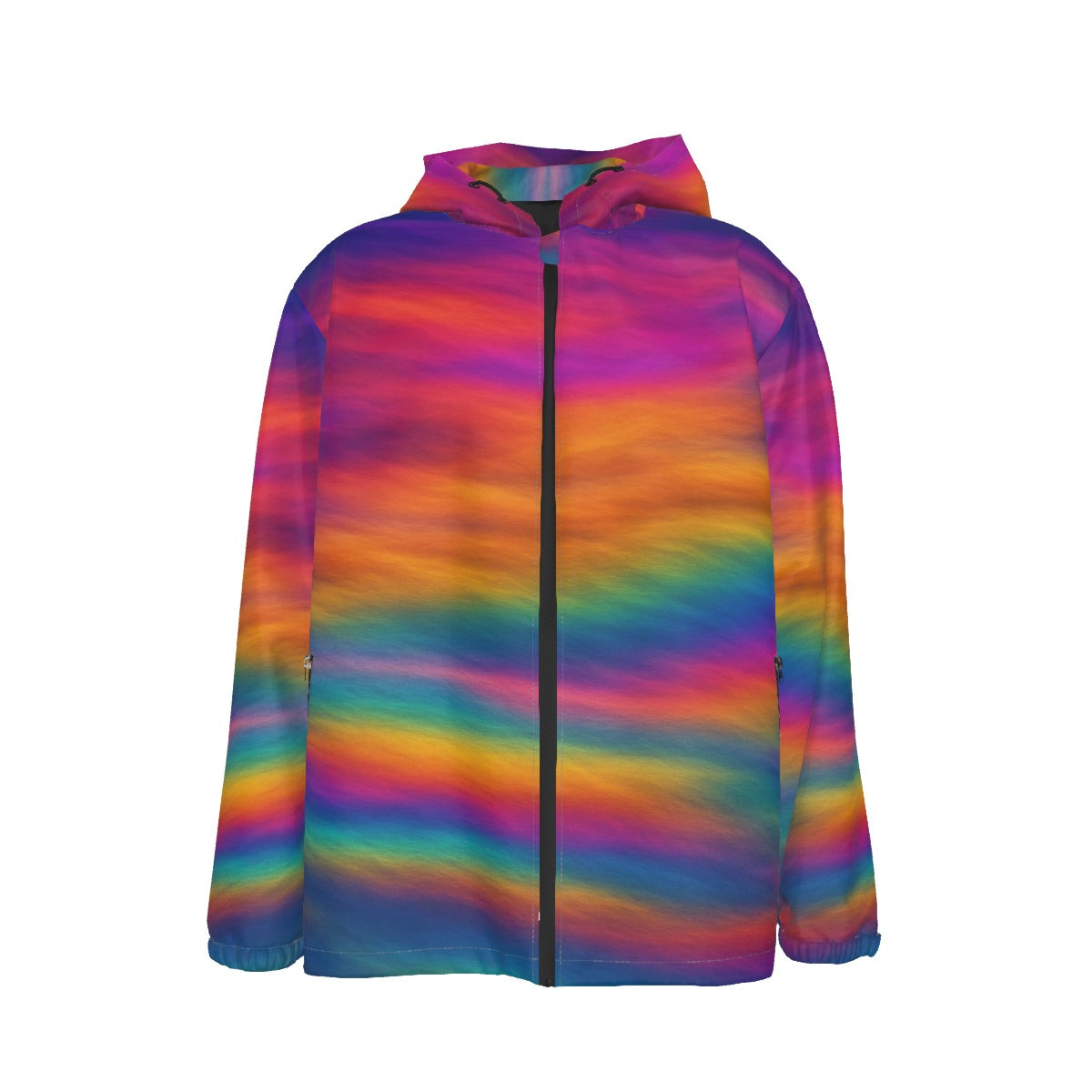 Men's Hooded Zipper Windproof Jacket