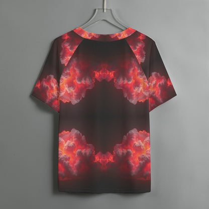 Women's V-neck T-shirt With Short Sleeve