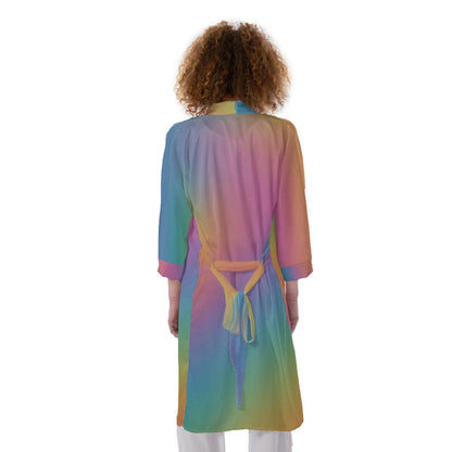 Women's Satin Kimono Robe