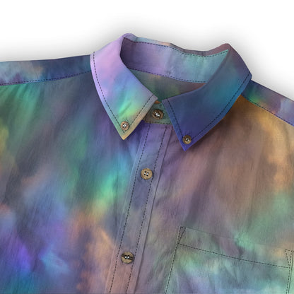 Men's Casual Lapel Long Sleeve Shirt|125GSM Cotton