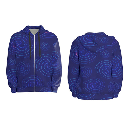 Unisex Zip Hooded Sweatshirt