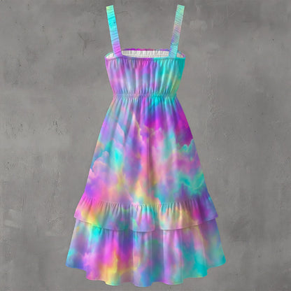 Women‘s Ruffle Hem Dress