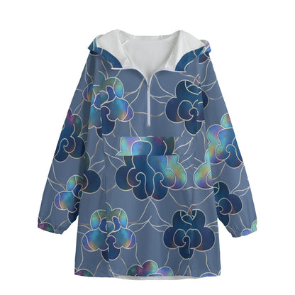 Unisex Windbreaker Long Jacket
