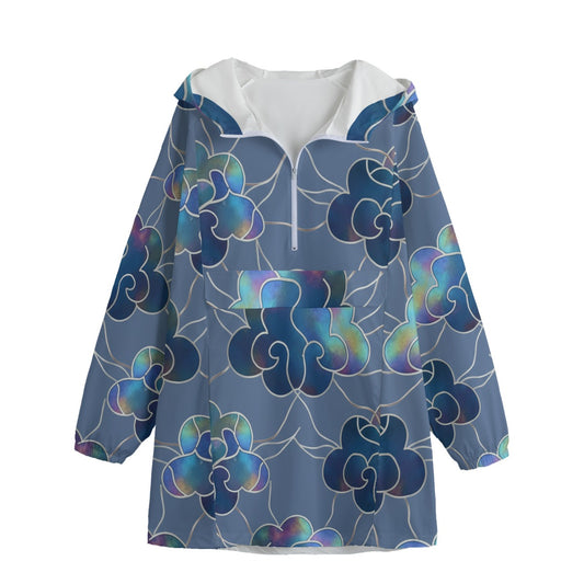 Unisex Windbreaker Long Jacket