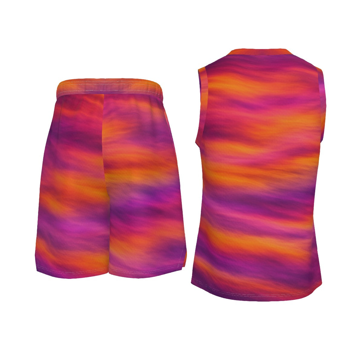 Men's V Neck Basketball Suit