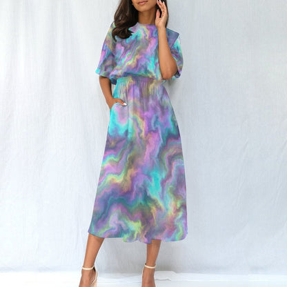 Women's Elastic Waist Dress