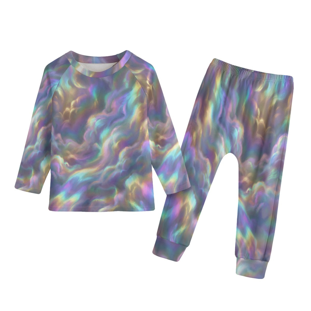 Kid's Knitted Fleece Set