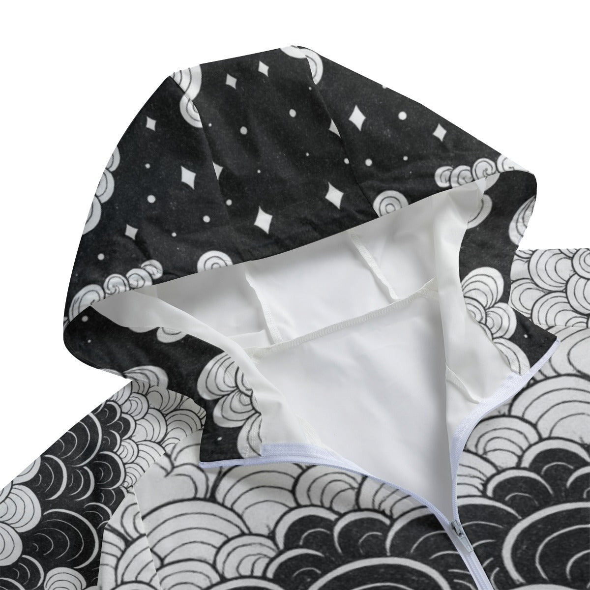 Unisex Windbreaker Long Jacket