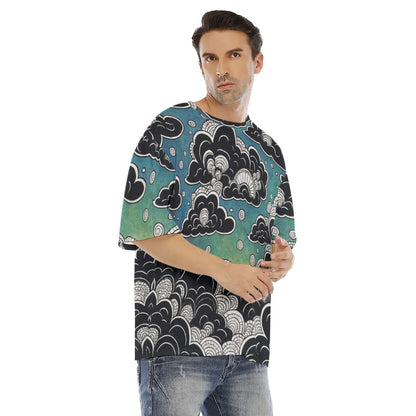Men's Drop Shoulder T-shirt With Short Sleeve