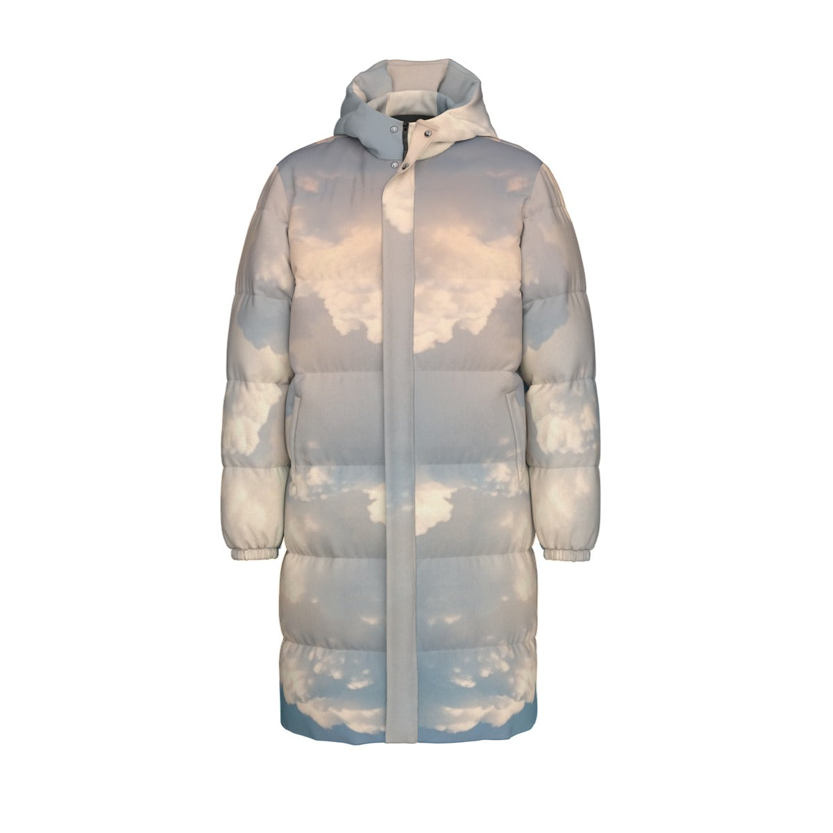 Unisex Long Down Jacket