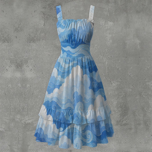 Women‘s Ruffle Hem Dress