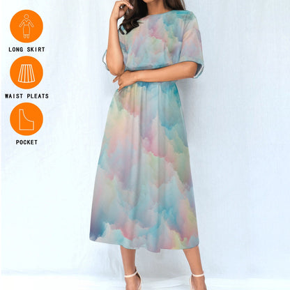 Women's Elastic Waist Dress