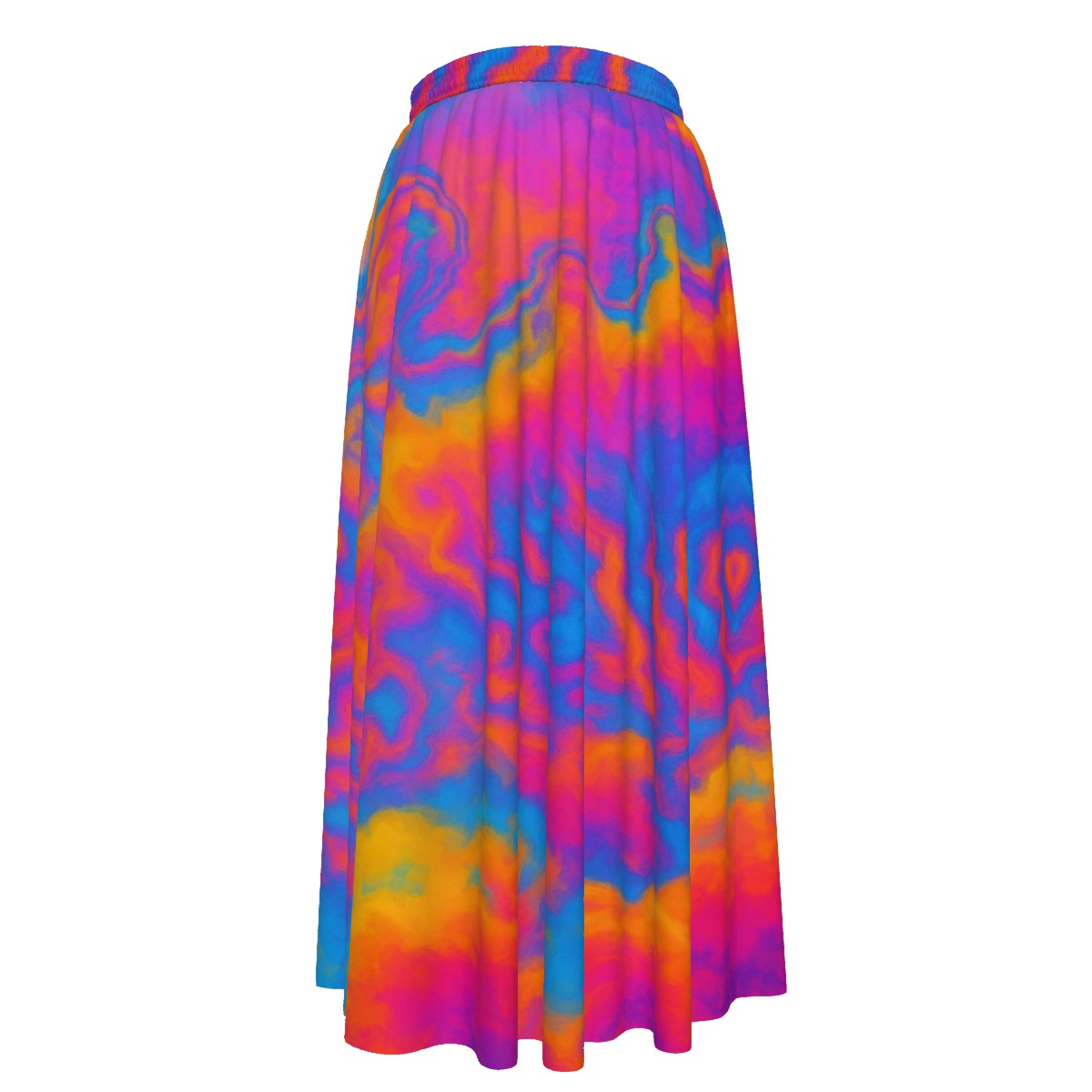 Women's Maxi Chiffon Skirts With Lining