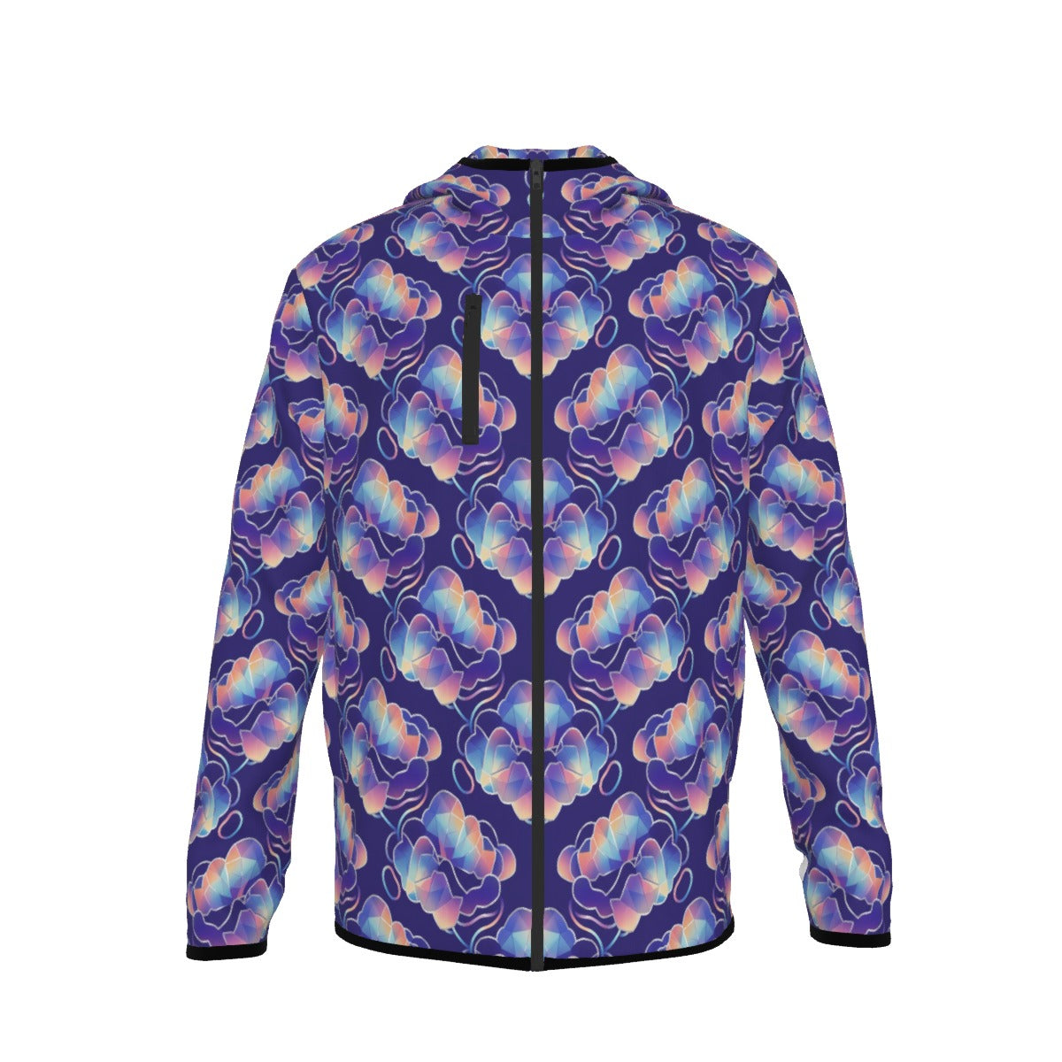 Men's Stylish Hoodie with Thumb Hole Design - view 1
