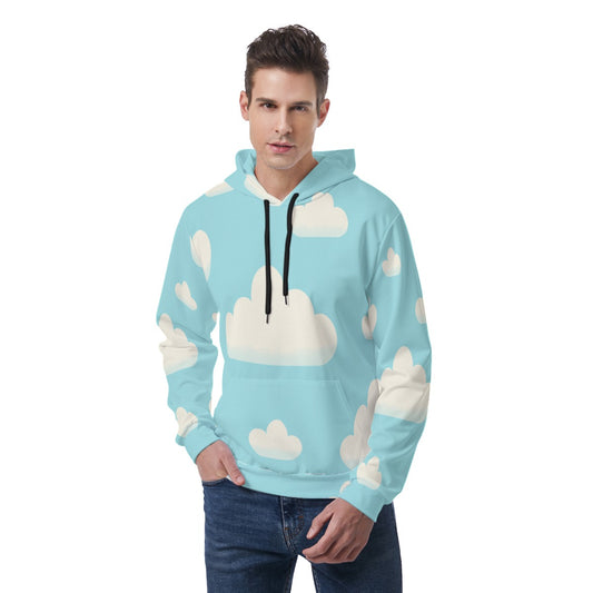 Men's Thicken Pullover Hoodie With Inner Hood