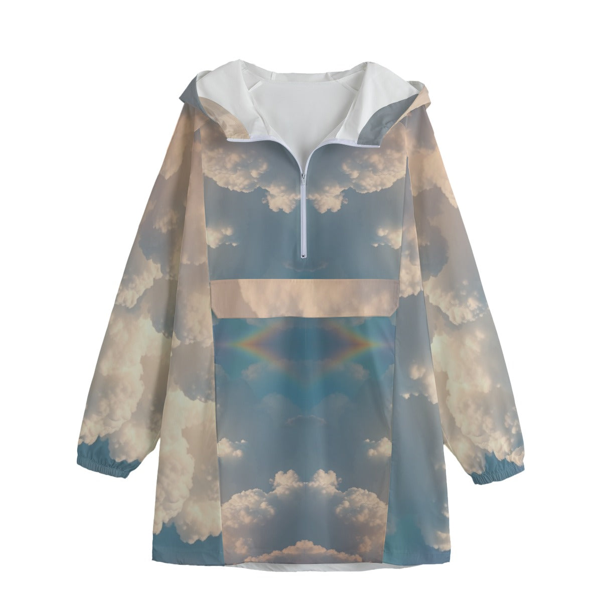 Unisex Windbreaker Long Jacket