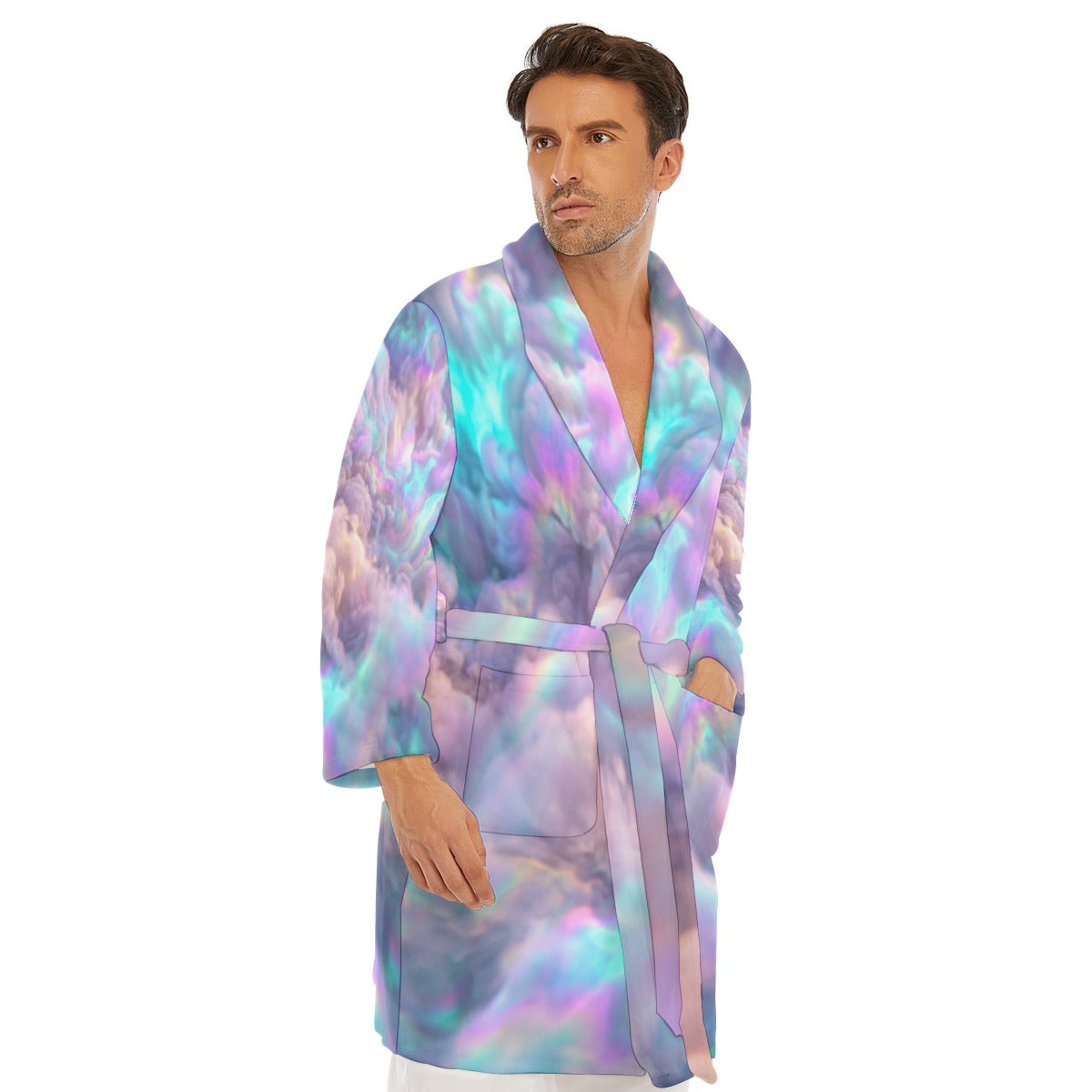 Men's Borg Fleece Robe