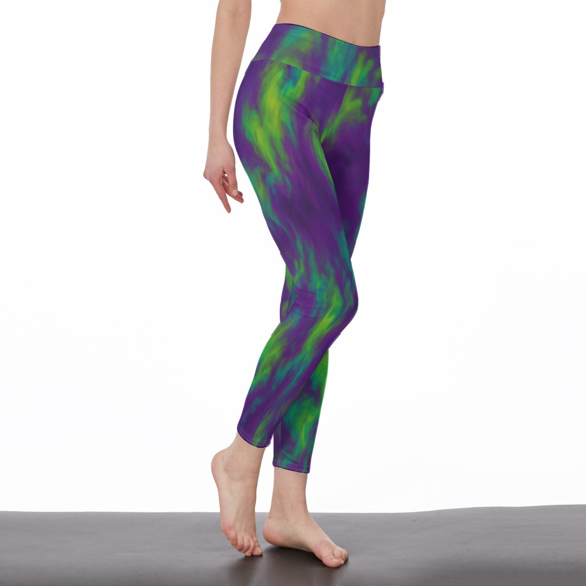 Women's High Waist Leggings | Side Stitch Closure