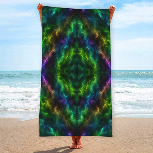 Adult Beach towel Vertical Style Printed in USA|320GSM