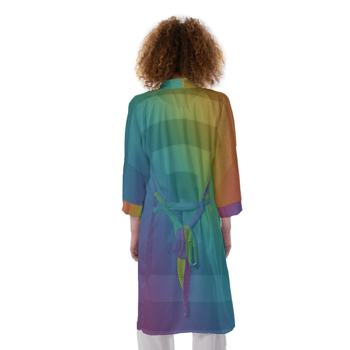 Women's Satin Kimono Robe