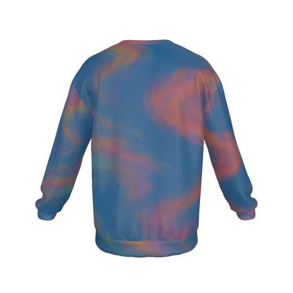 Men's Drop Shoulder Round Neck Long-Sleeved Sweatshirt