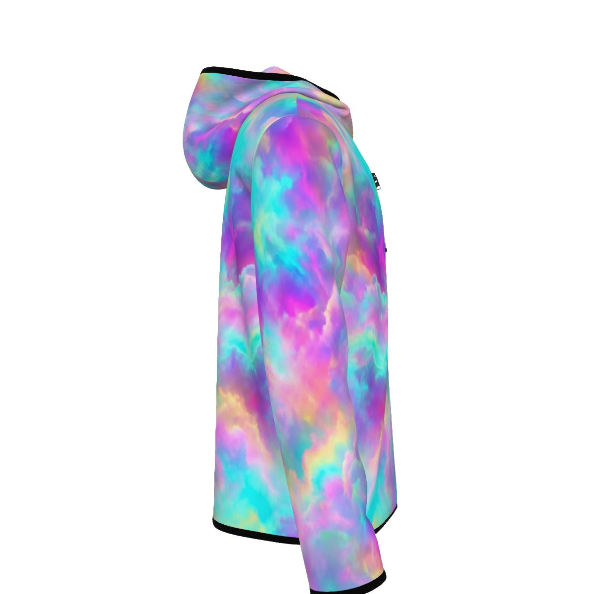 Men's Stylish Hoodie with Thumb Hole Design - view 3