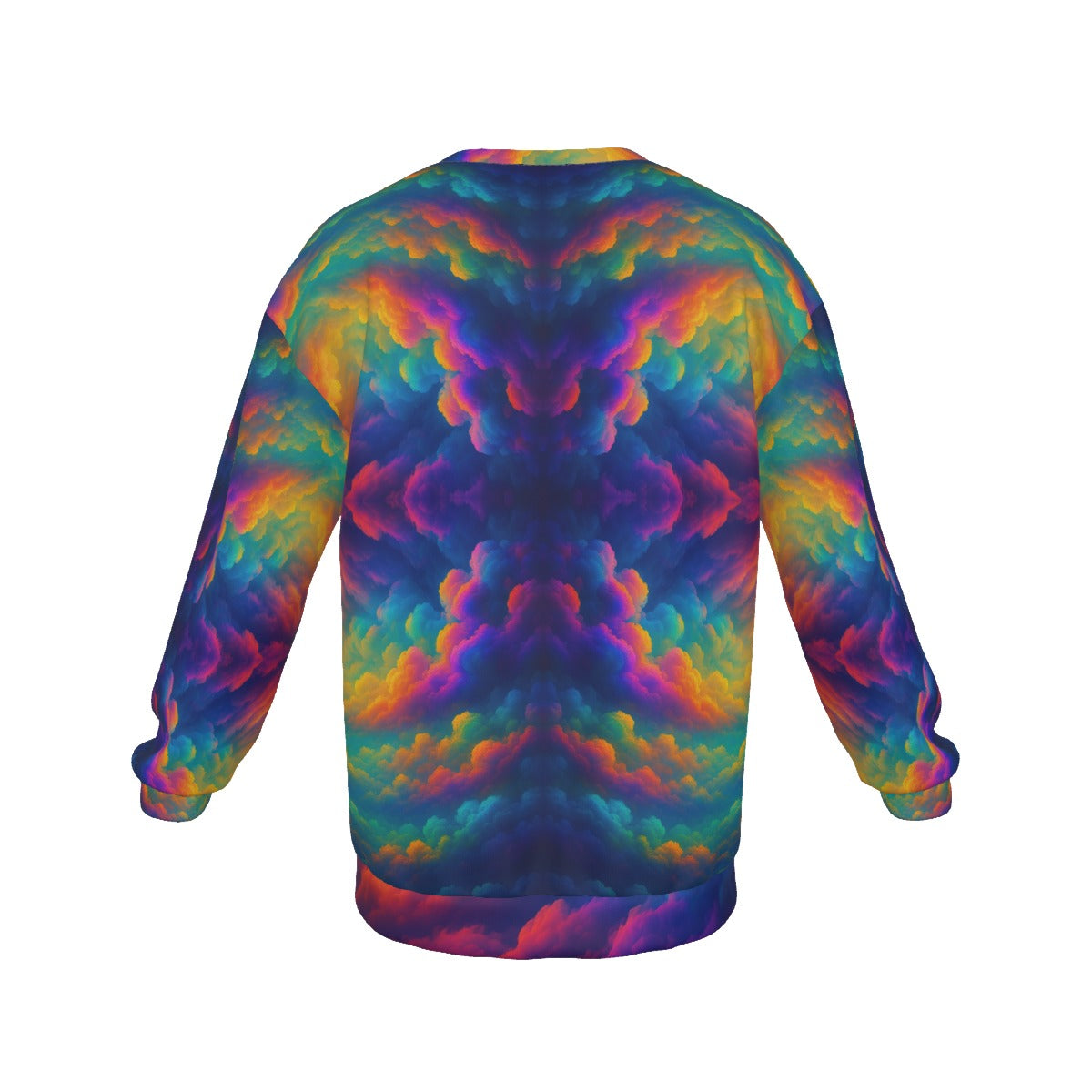 Men's Drop Shoulder Round Neck Long-Sleeved Sweatshirt