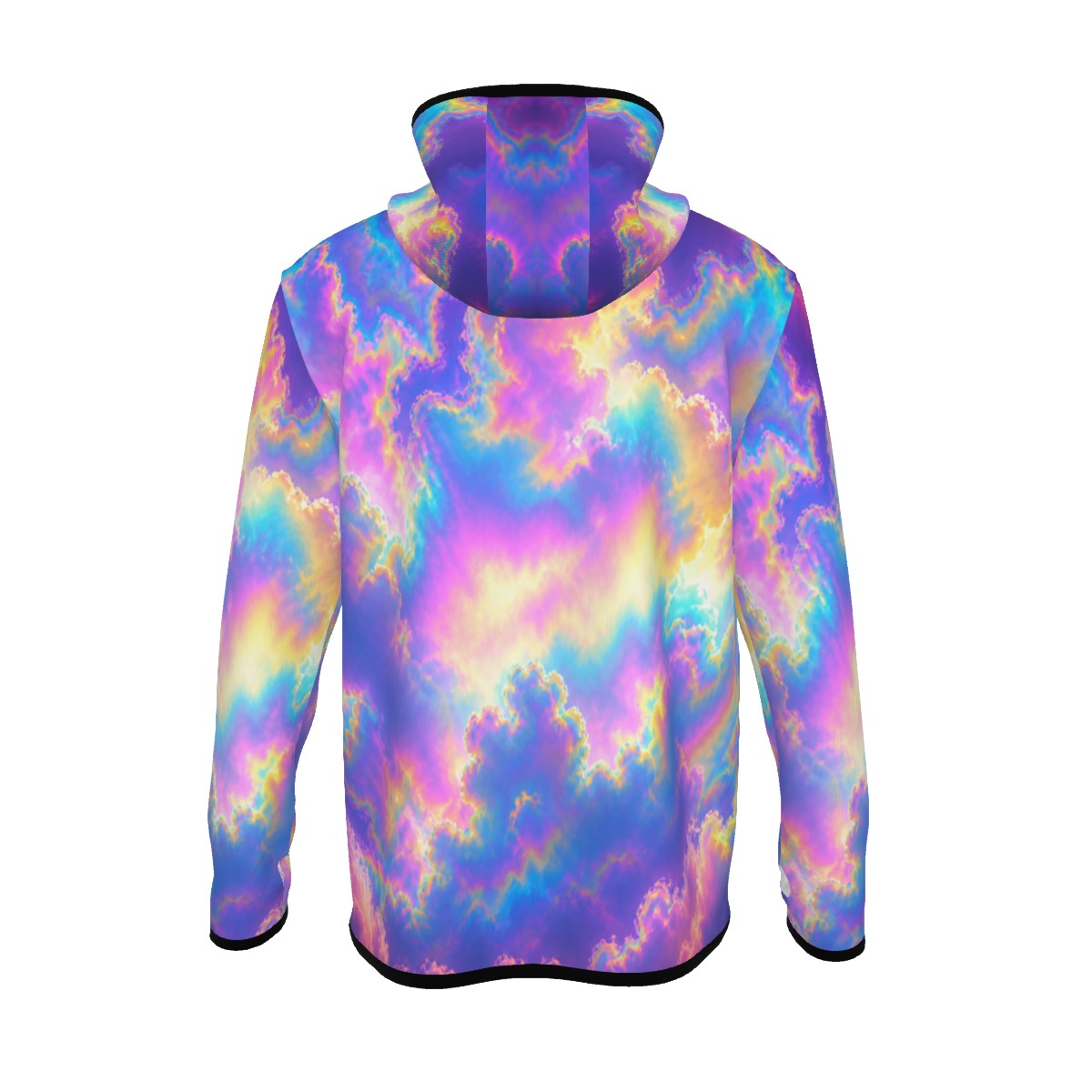 Men's Stylish Hoodie with Thumb Hole Design - view 2