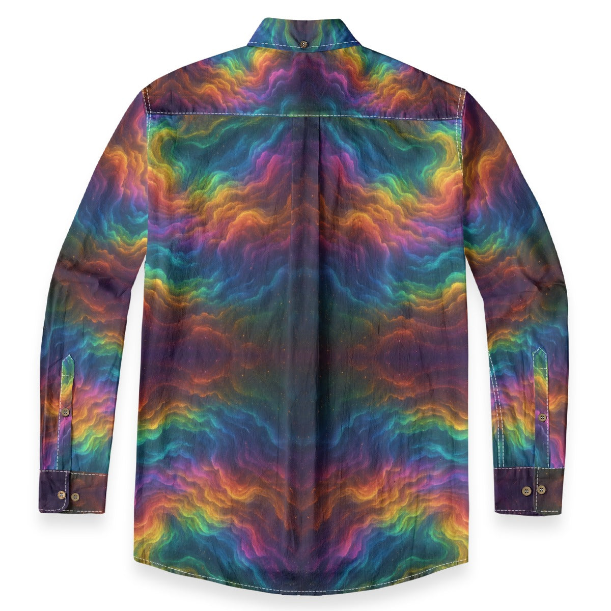 Men's Casual Lapel Long Sleeve Shirt|125GSM Cotton