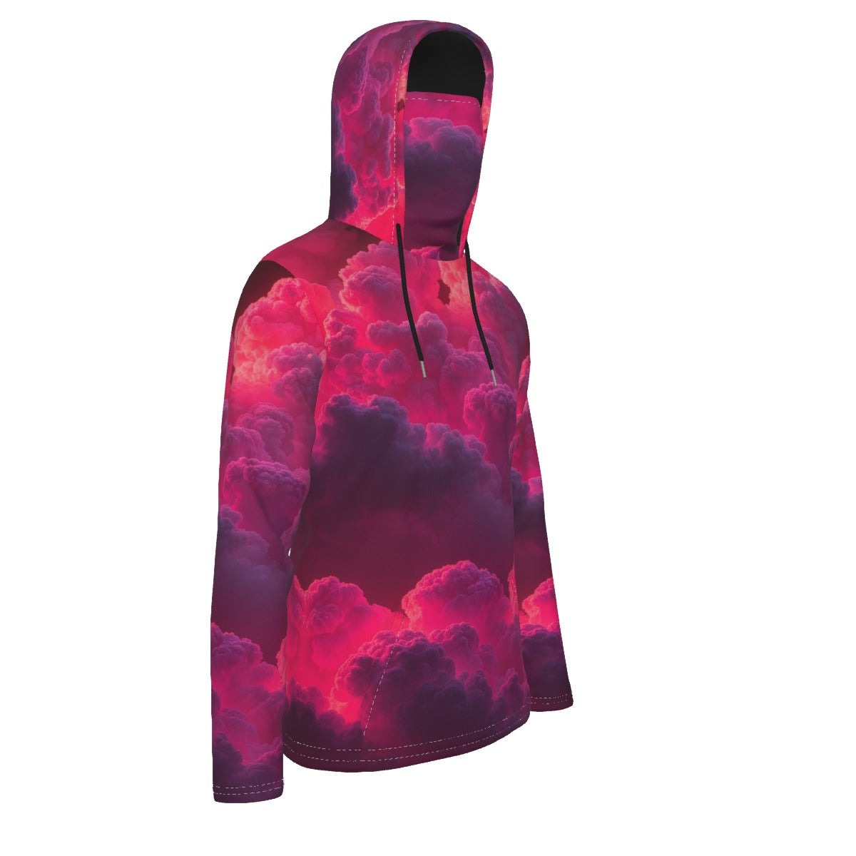 Men's Pullover Hoodie With Mask - view 4