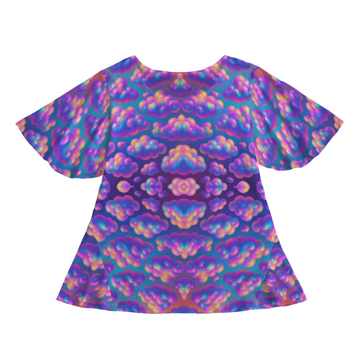 Women's Round Neck T-shirt With Short Sleeve