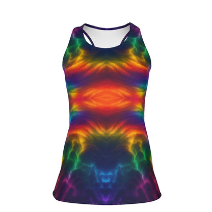 Women's Racer Vest | 190GSM Cotton