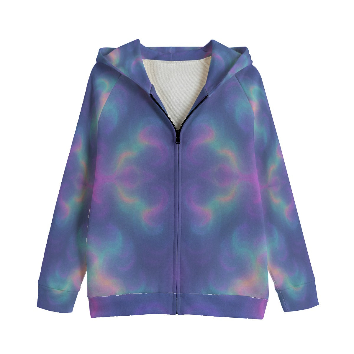 Unisex Kid's Zip Up Raglan Sleeve Hoodie | 310GSM Cotton