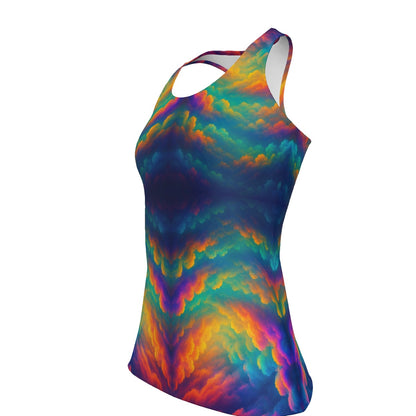 Women's Racer Vest | 190GSM Cotton