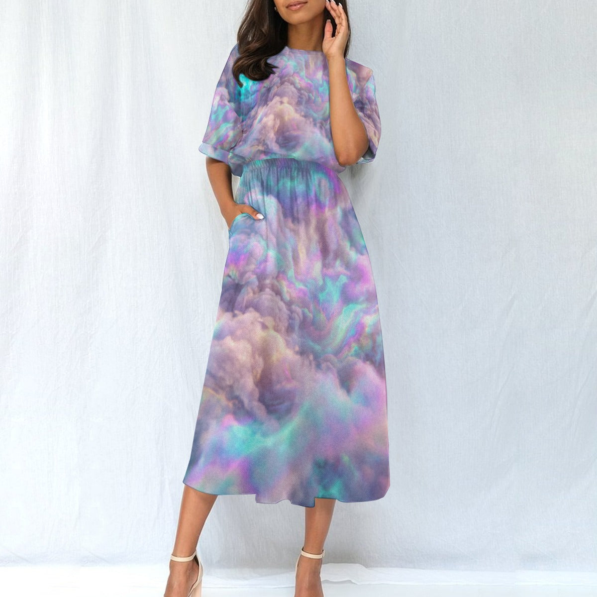 Women's Elastic Waist Dress