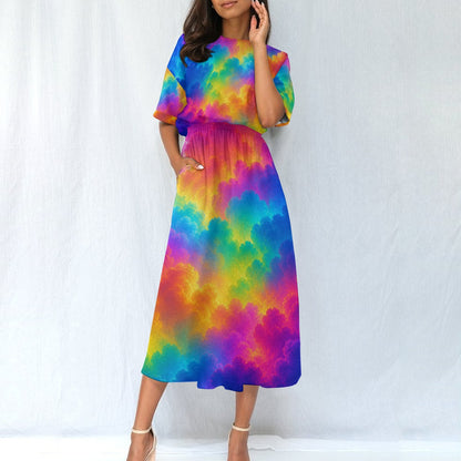 Women's Elastic Waist Dress