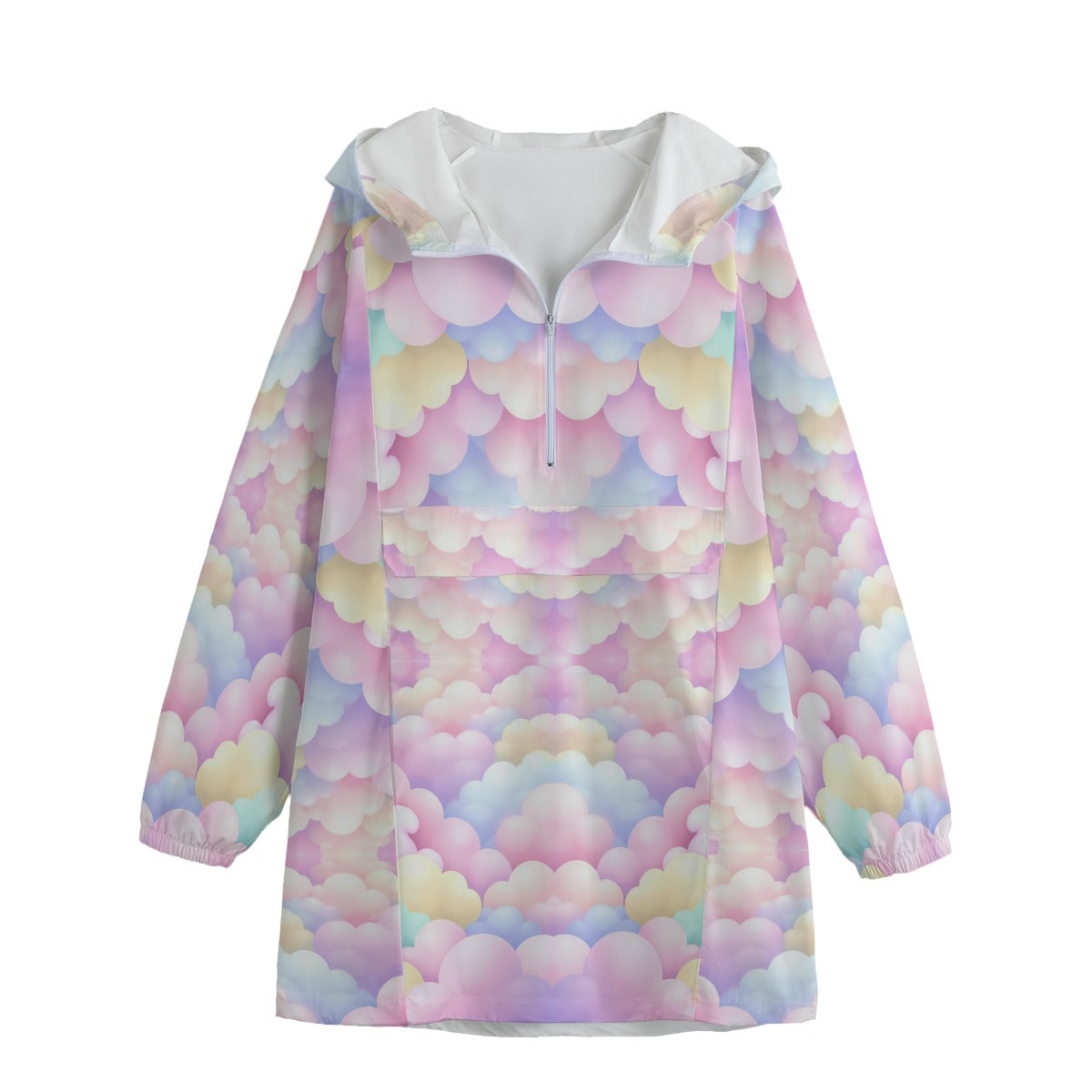 Unisex Windbreaker Long Jacket