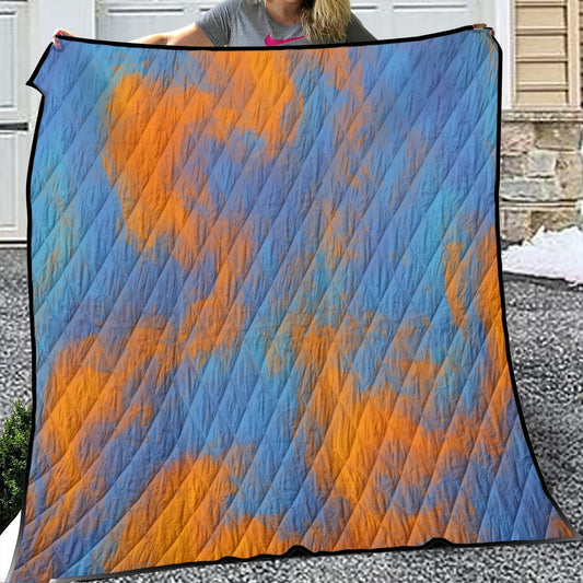 Unisex Lightweight & Breathable Quilt With Edge-wrapping Strips