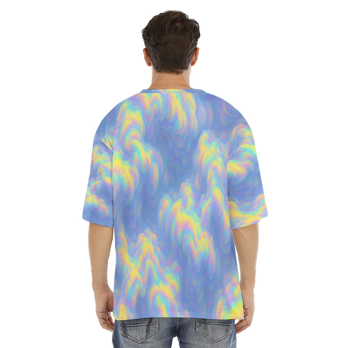 Men's Drop Shoulder T-shirt With Short Sleeve