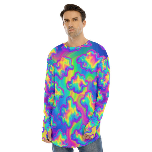 Men's Fingerless Long Sleeve T-shirt