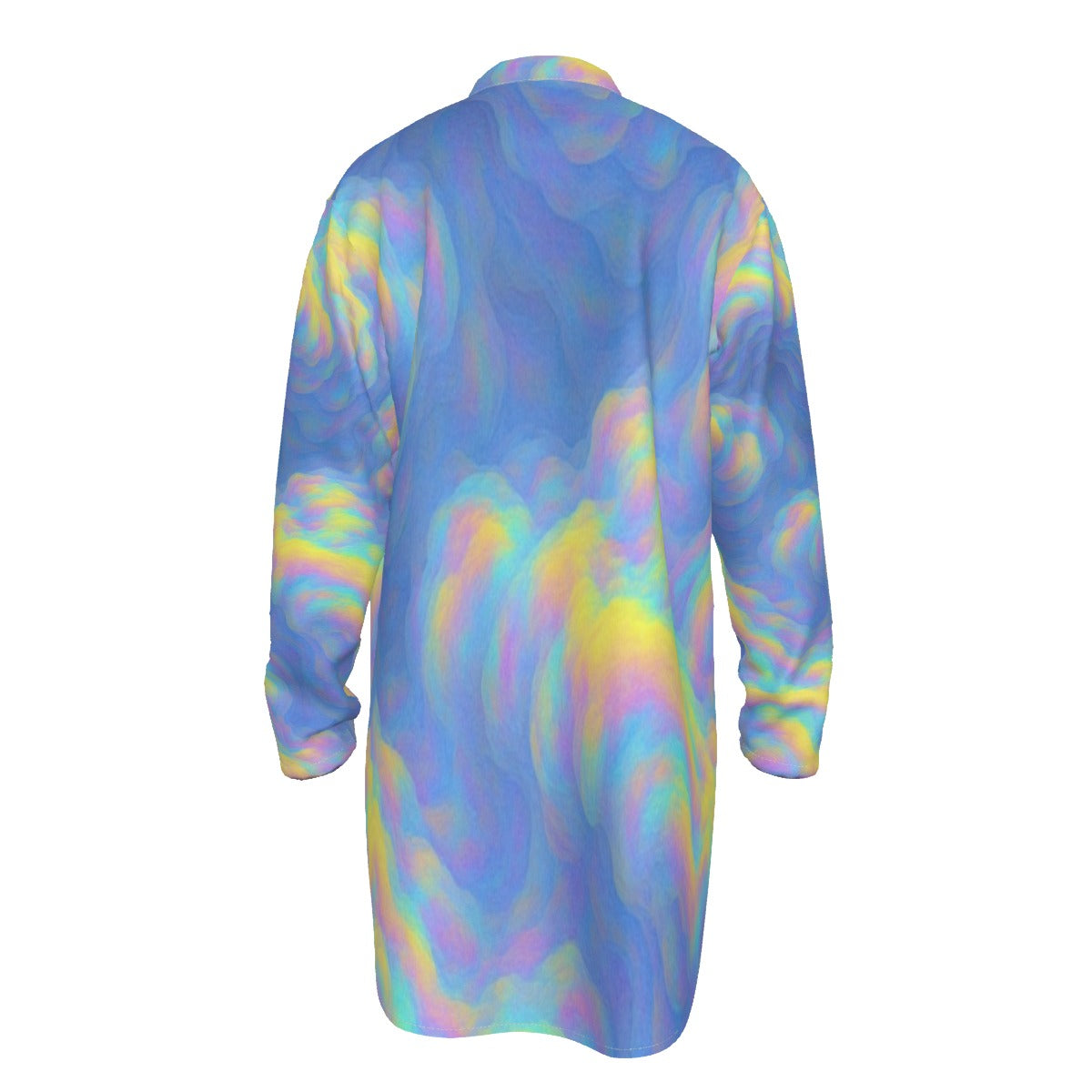 Men's Stand-up Collar Long Shirt