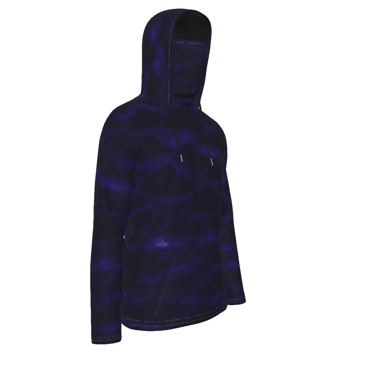 Men's Pullover Hoodie With Mask - view 4