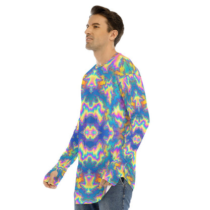 Men's Fingerless Long Sleeve T-shirt