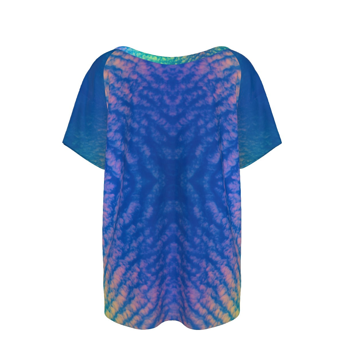 Women's Round Neck T-shirt With Raglan Sleeve