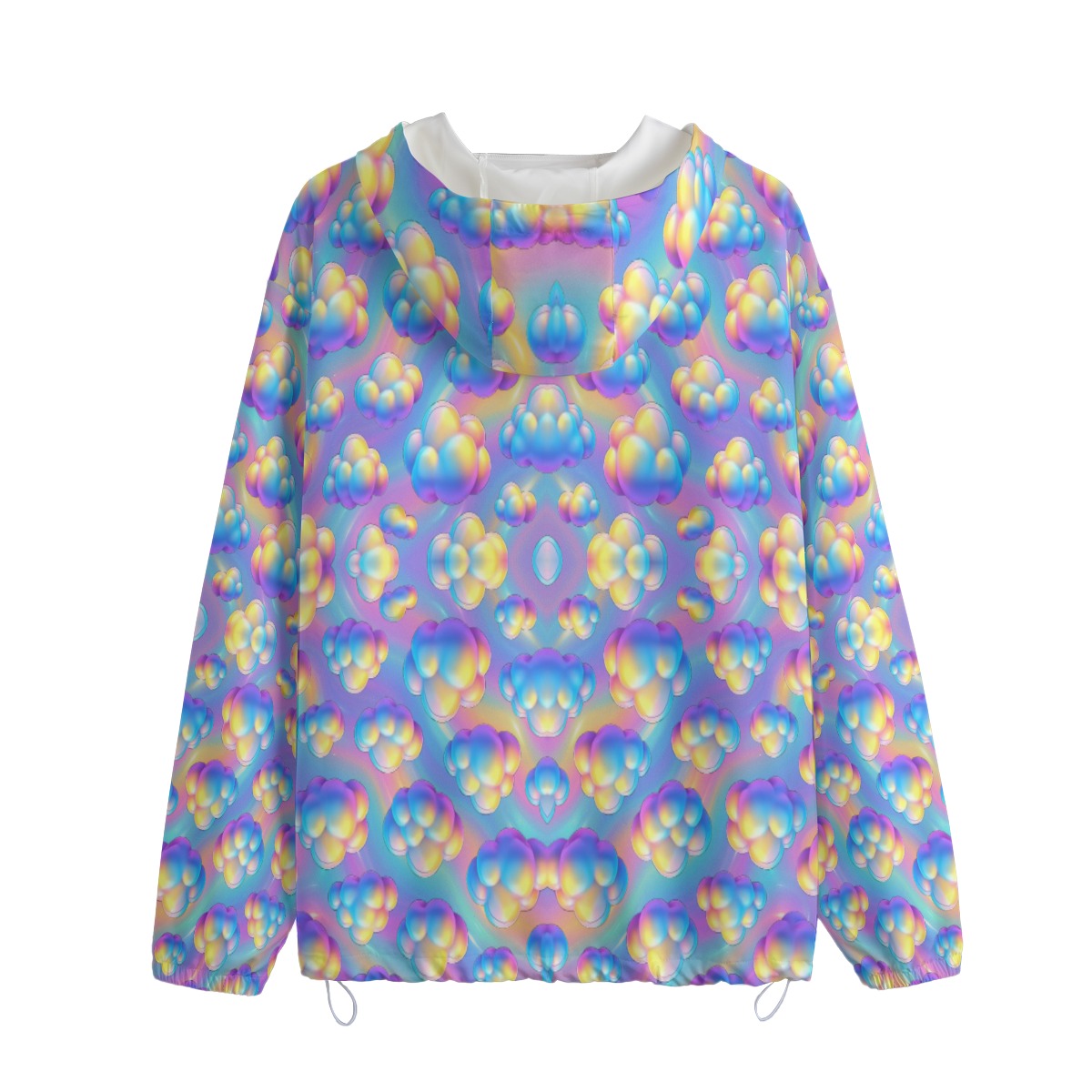 Unisex Pullover Jacket With Zipper Closure