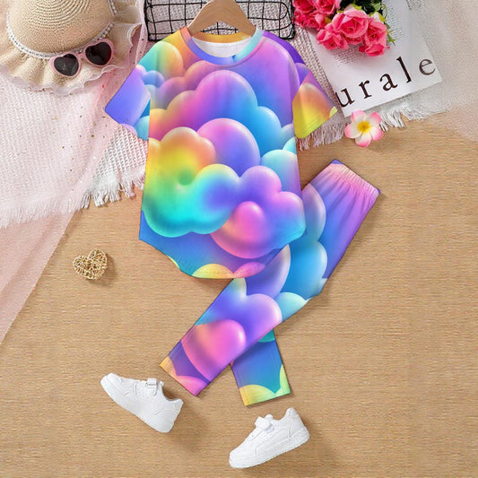 Kids' Casual Top and Pants Set