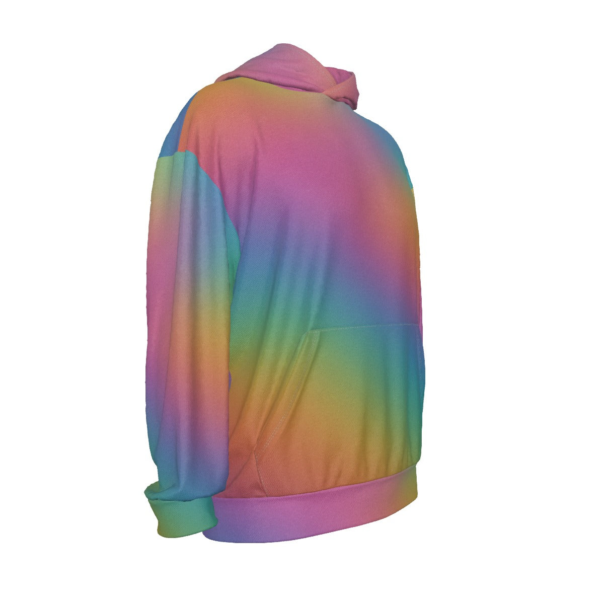 Men's Drop Shoulder Patch Pocket Hoodie