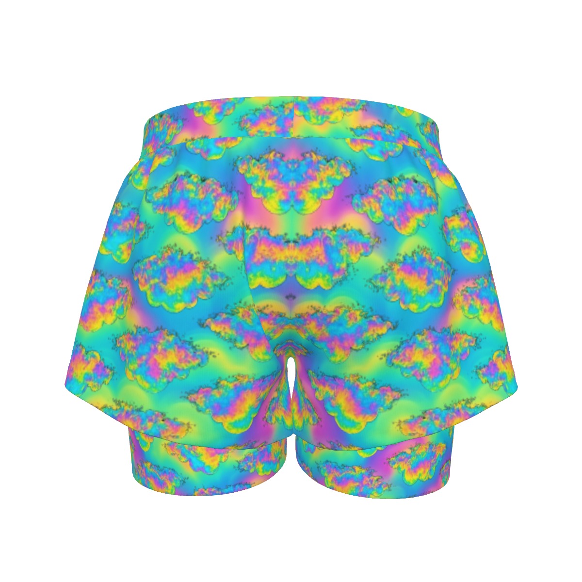 Unisex Sports Lined Shorts