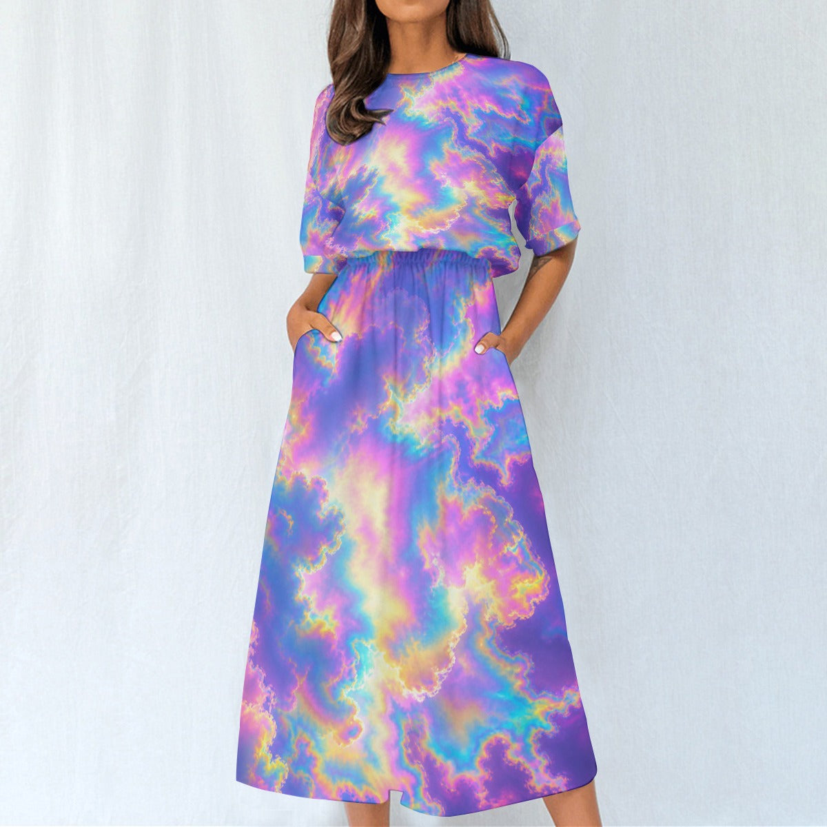 Women's Elastic Waist Dress