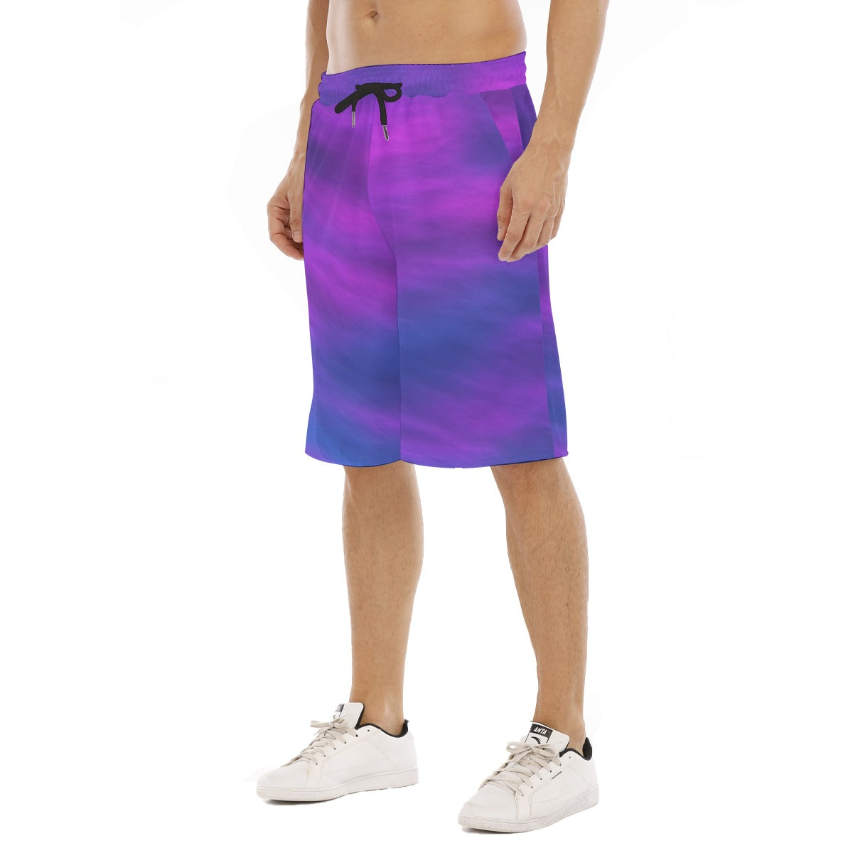 Men's Tether Loose Shorts With Pocket